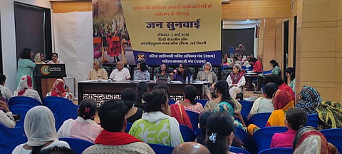 This was among the first public hearings in Delhi to centre the structural realities of Dalit women sanitation workers within outsourced labour systems.