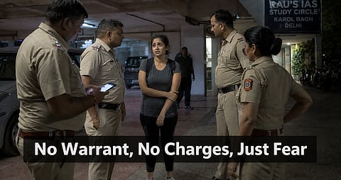 The young woman was warned not to go to the CJP (Cockroach Janta party) demonstration on June 6.
