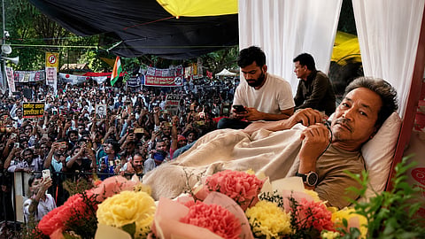 Tharoor made a direct appeal to climate activist Sonam Wangchuk to end his fast.