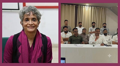 Udaipur civic groups demand cancellation of JNU professor Nivedita Menon's lecture, citing past controversies.