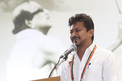 File image of TN Minister for Youth Welfare and Sports Development Udhayanidhi Stalin