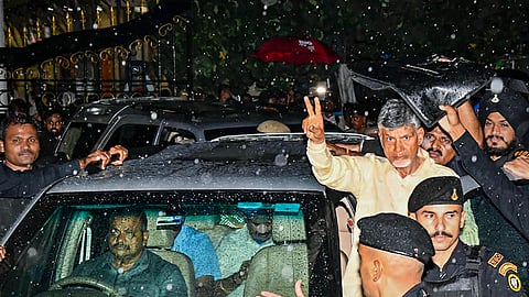 Chandrababu Naidu being shifted to jail after being remanded in judicial custody