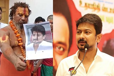 Ayodhya seer offers Rs 10 crore for beheading Udhayanidhi, says he can afford the money