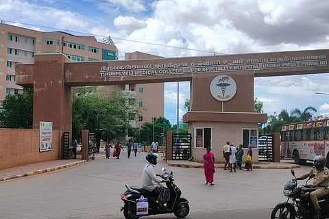 The Tirunelveli Medical College Hospital where the victim and his sister were being treated