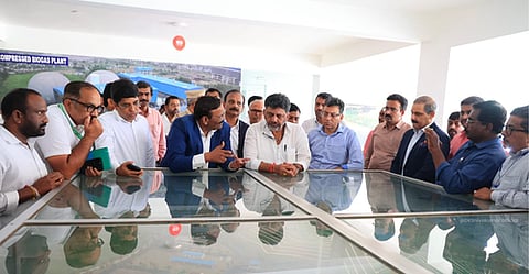 DKS interacting with officials