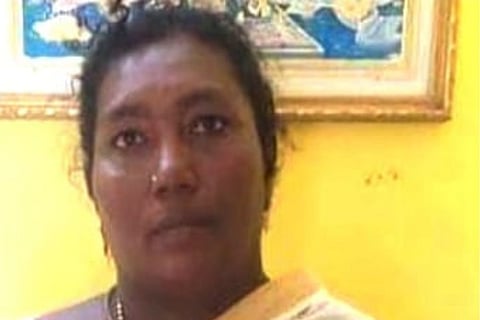 Thilagavathy was taken to Alandurai police station in Coimbatore