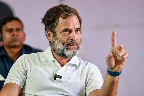 Congress leader Rahul Gandhi
