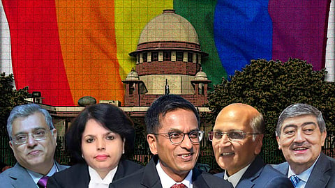 Five judge bench that passed marriage equality judgement