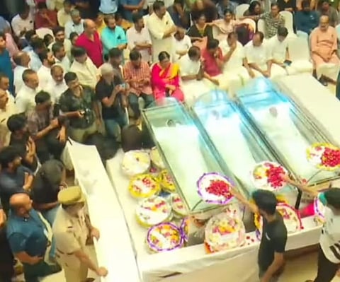 People paying final respects to CUSAT tragedy victims