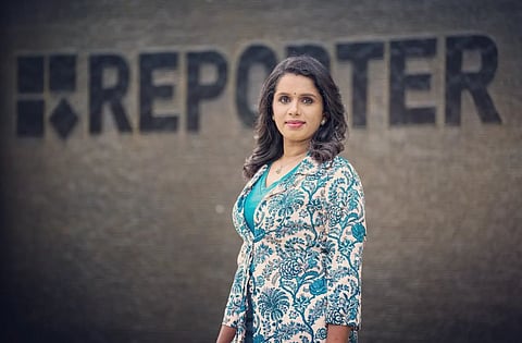 Reporter channel journalist Sujaya Parvathy