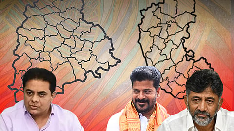 KTR, Revanth Reddy, DK Shivakumar