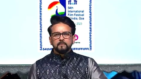 Minister for Information and Broadcasting Anurag Singh Thakur