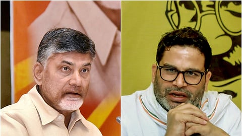 Poll strategist Prashant Kishor visits Andhra to meet TDP chief Chandrababu Naidu
