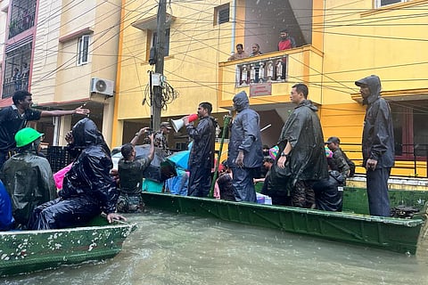 Rescue operation in Chennai