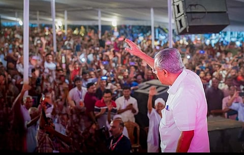 Pinarayi Vijayan at Nava Kerala Sadas