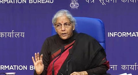 Union Finance Minister Nirmala Sitharaman
