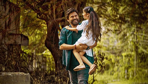 Venkatesh and Baby Sara in Saindhav