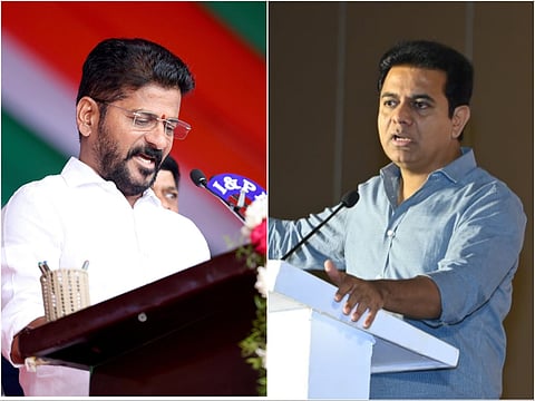 Revanth Reddy and KTR