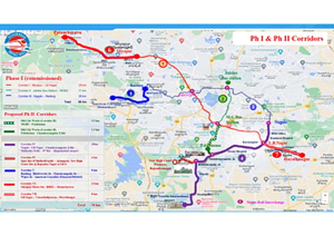 New metro map