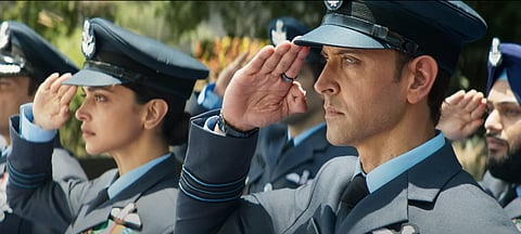 Hrithik and Deepika in Fighter