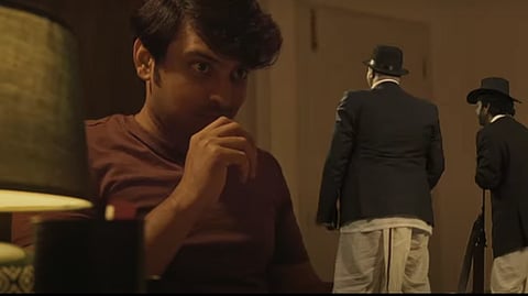Deepak Subramanya in a scene from Saramsha