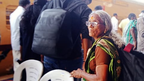Kerala BJP brings together mostly elderly crowd for Aastha train to Ayodhya