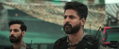 Actor Sivakarthikeyan in the teaser of 'Amaran'