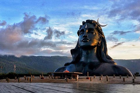 Isha Foundation's Adi Yogi statue in Coimbatore