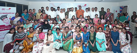 Neonatology department at Kauvery Hospital, Trichy celebrates “NICU Graduation Day”