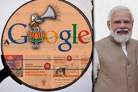 BJP spent Rs 30 cr in 30 days on Google ads