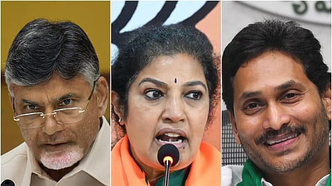 Chandrababu Naidu, Purandeswari and Jagan