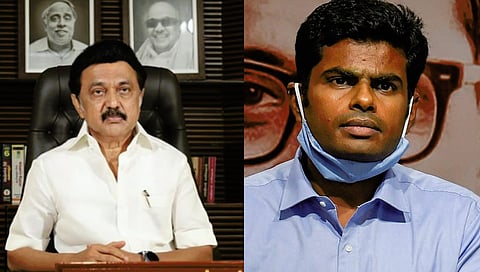 TN CM MK Stalin and BJP chief Annamalai
