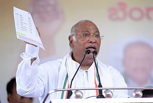 Congress president Mallikarjun Kharge