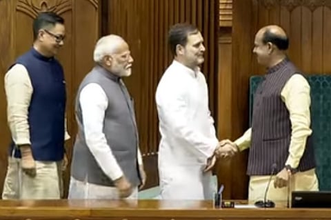 Om Birla assumes Speaker post of 18th Lok Sabha