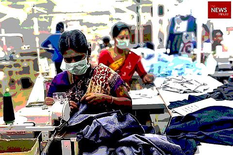 Garment workers in Tamil Nadu
