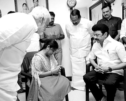TN CM Stalin visits family of murdered BSP leader K Armstrong, assures justice