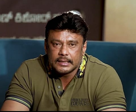 File photo of actor Darshan