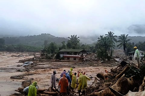 Wayanad landslide: Man stuck mid-river in Mundakkai rescued after five hours