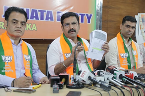 MUDA scam: Karnataka BJP releases 'documents' on CM Siddaramaiah's role, seeks CBI probe