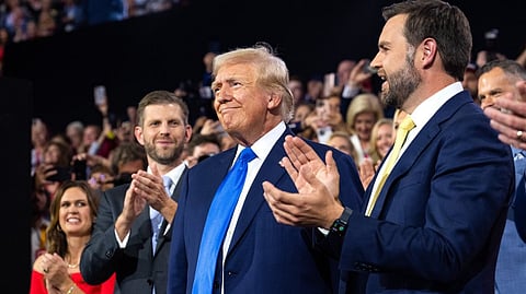 Trump with JD Vance