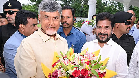 Chandrababu Naidu and Revanth Reddy
