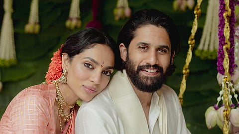 Actors Naga Chaitanya, Sobhita Dhulipala get engaged in a private ceremony