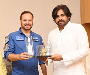 Pawan Kalyan with Korsakov