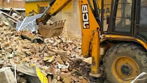 Demolition of illegal structures in Hyderabad continues