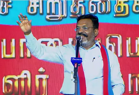 VCK leader Thirumavalavan urges TN govt to push for National Alcohol Prohibition Policy
