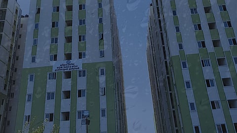 Chennai: For Kannappar Thidal residents, no respite from leaky roofs even in new houses
