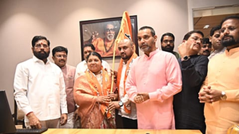 Maha polls: Congress legislator Jayashree Jadhav joins Shiv Sena