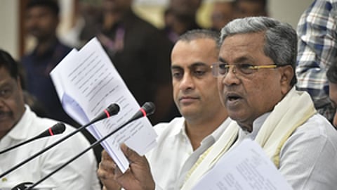 Karnataka CM Siddaramaiah