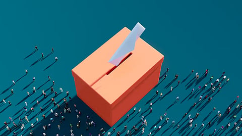 Not as many people will get the chance to vote in 2025 compared with the previous year.