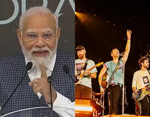 Coldplay’s India tour success prompts PM Modi to push for ‘concert economy’